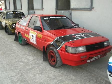 toyota ae86 rally car #4